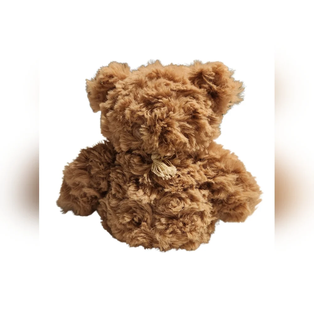 Warmies Brown Curly Bear Junior - Picture 9 of 14